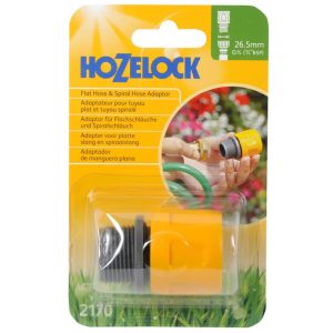 HOZELOCK FLAT HOSE & SPIRAL HOSE ADAPTOR 2170