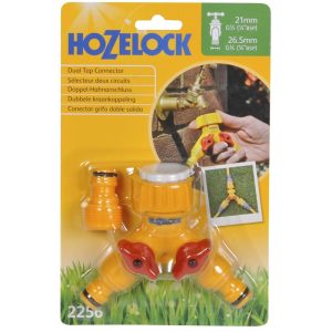 HOZELOCK DUAL TAP CONNECTOR - 2256