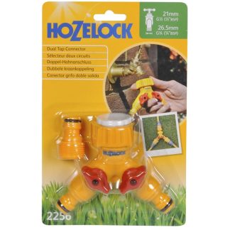 HOZELOCK DUAL TAP CONNECTOR - 2256