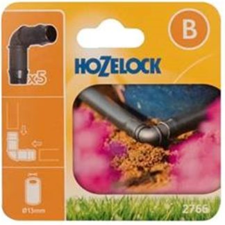 HOZELOCK ELBOW CONNECTOR FOR 13MM HARD HOSE 2766 5PPP