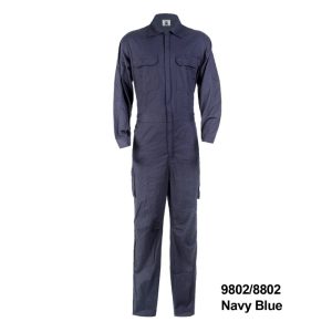 HSK HD COTTON COVERALL NAVY BLUE 8802