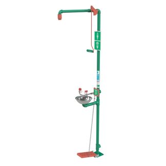 HUGHES COMBINATION SAFETY SHOWER AND EYE/FACE WASH H-D5016