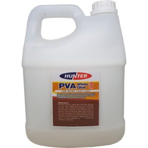 HUNTER PVA WOOD GLUE (WHITE GLUE) 308 3KG