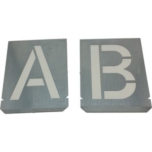 HUNTER LETTER STENCIL PLATE (SET)