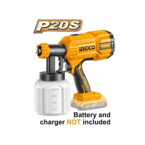 INGCO 20V LI-ION CORDLESS SPRAY GUN CSGLI2001 (BARE UNIT)