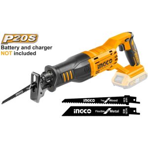 INGCO 20V LI-ION RECIPRO SAW CRSLI1151 (BARE UNIT)