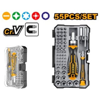 INGCO 55PCS SCREWDRIVER BIT SET HKSDB0558