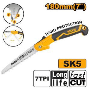 INGCO FAST CUT FOLDING SAW 180MM HFSW1808