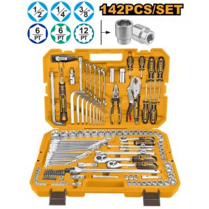 INGCO 142PCS COMBINATION TOOL SET HKTHP21421