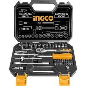 INGCO 45PCS 1/4DR SOCKET SET HKTS14451