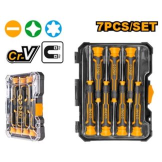 INGCO 7PCS PRECISION SCREWDRIVER SET HKSD0718