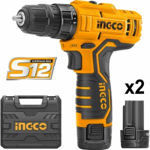INGCO 12V 2X1.5AH LI-ION DRILL, CDLI12325