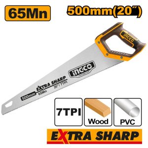 INGCO HANDSAW 7TPI 20" 500MM HHAS08500