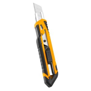 INGCO SNAP-OFF BLADE KNIFE 18MM W/1 SK5 BLADE HKNS16518