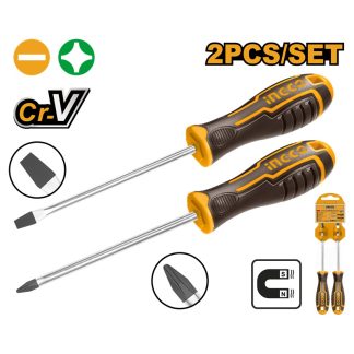 INGCO 2PCS SCREWDRIVER SET HKSD0248