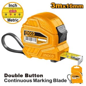 INGCO MEASURING TAPE 3M/10FT 16MM BLADE HSMT26316