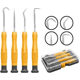 INGCO 4PCS STEEL PICK & HOOK SET HKPHS0401