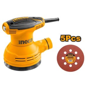 INGCO ELECTRIC RANDOM ORBITAL SANDER 5" 125MM RS3208