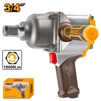 INGCO AIR IMPACT WRENCH 3/4" DR. MAX TORQUE 1600NM, AIW341302