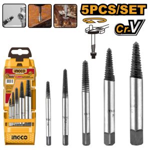 INGCO 5PCS SCREW EXTRACTOR SET ASE008