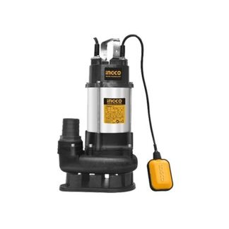 INGCO 2" INDUSTRIAL SEWAGE SUBMERISIBLE PUMP W/FLOAT 1.5HP 1100W SPDS11001
