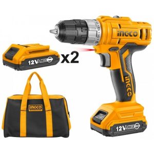 INGCO 12V 2X1.5AH LI-ION DRILL, CDLI1222