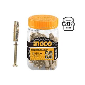 INGCO HEX BOLT SET IN EXPANSION BOLT (BOTTLE )