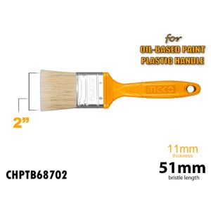 INGCO HIGH QUALITY PAINT BRUSH 2", INGCO COLOR HANDLE CHPTB68702