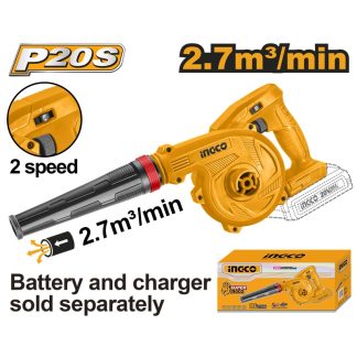 INGCO 20V LI-ION BLOWER CABLI20018 (BARE UNIT)