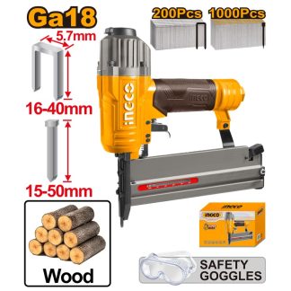 INGCO 2 IN 1 AIR COMBO BRAD & CROWN NAILER ACN50401