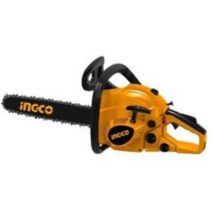 INGCO GASOLINE CHAIN SAW 16" 400MM OUTPUT 1400W GCS5411611