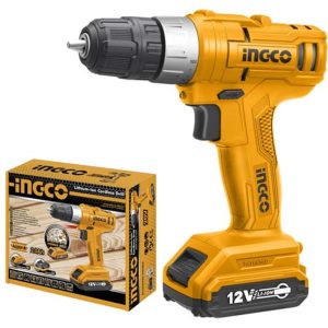 INGCO 12V 1X1.5AH LI-ION DRILL, CDLI1211