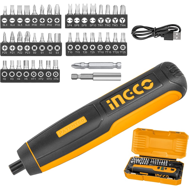 INGCO 4V LI-ION CORDLESS SCREWDRIVER CSDLI0403