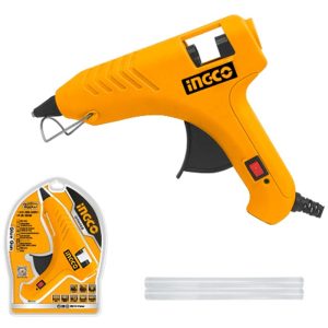 INGCO ELECTRIC GLUE GUN 100W WITH 2PCS 100MM GLUE STICK GG6008