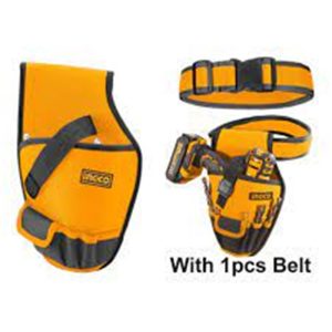 INGCO TOOL BAG WITH WAIST BELT FOR CORDLESS DRILL HTBP03011