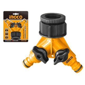 INGCO 2 WAY HOSE QUICK CONNECTOR HHC1202