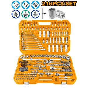 INGCO 216PCS COMBINATION HAND TOOL SET HKTHP22161