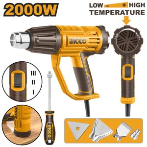 INGCO 3 STAGES HEAT GUN 2000W HG200047