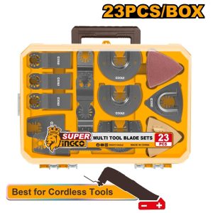 INGCO 23 PCS MULTI-TOOL BLADE SET IN CASE AKTMT2301