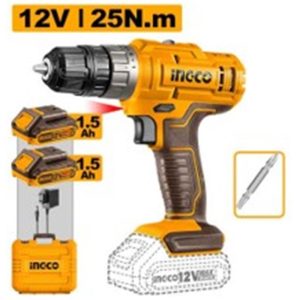 INGCO 12V 2X1.5AH LI-ION DRILL, CDLI1228