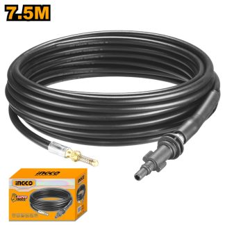 INGCO 7.5M HIGH PRESSURE PIPE CLEANING HOSE 150BAR AHPH7511