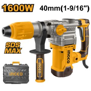 INGCO SDS MAX 40MM 1600W MAX 10J ROTARY HAMMER RH1600388
