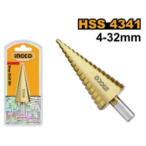 INGCO HSS STEP DRILL 4-32MM AKSDS43233