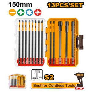 INGCO 13PCS IMPACT SCREWDRIVER SET AKDL01306