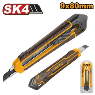 INGCO SNAP OFF BLADE AUTO LOCK KNIFE 9MM HKNS110925