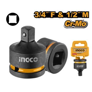 INGCO CR-MO IMPACT SOCKET ADAPTOR 3/4"(F)X1/2"(M) HIAD3412