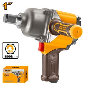 INGCO AIR IMPACT WRENCH 1" DR. SHORT SHANK MAX.TORQUE 1800NM, AIW11223