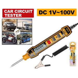 INGCO AUTOMOTIVE CIRCUIT TESTER DC 1V-100V HSDT41001