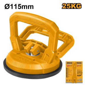 INGCO 1-PAD SUCTION LIFTER, 115MM PAD, MAX 25KG HSU012501
