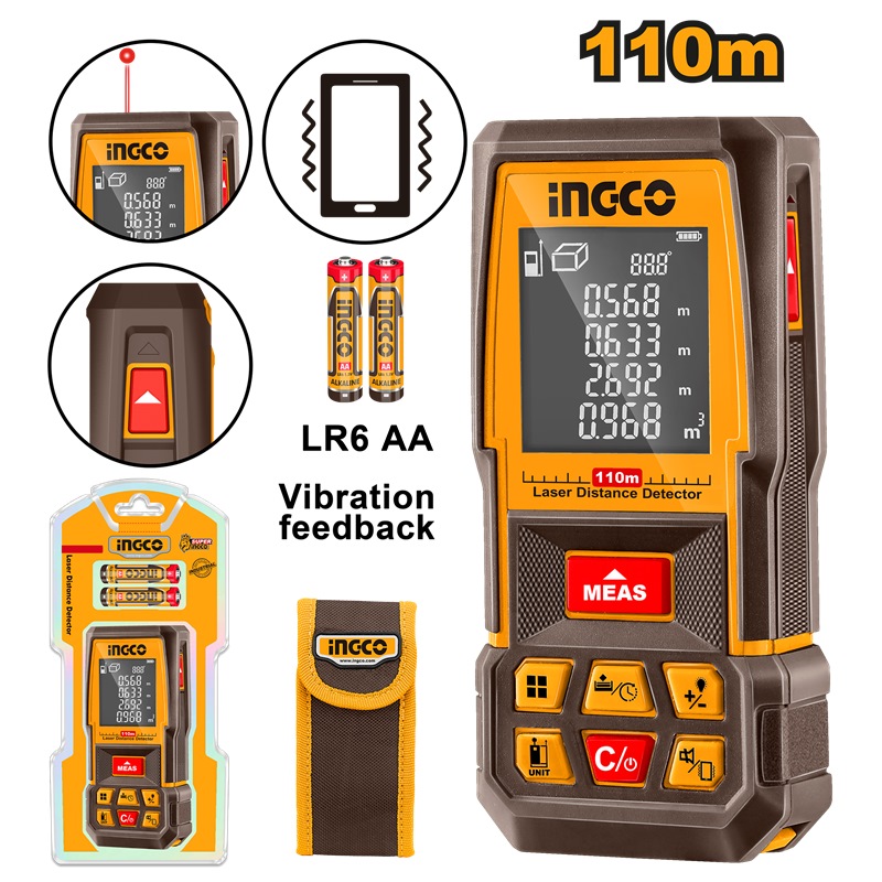 INGCO LASER DISTANCER RANGE 110M HLDD10089